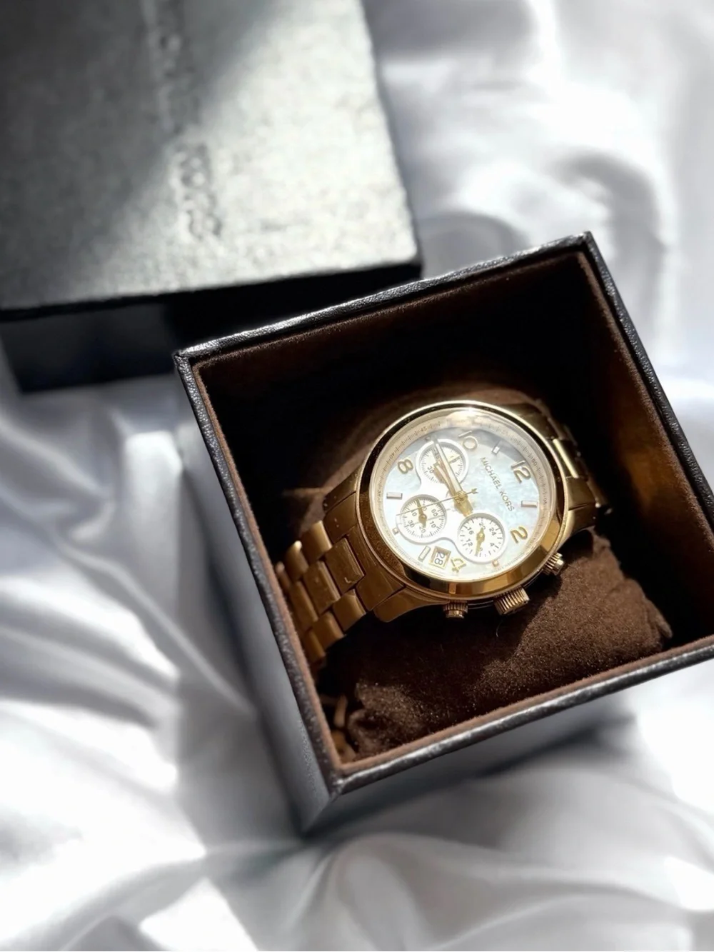 Michael Kors Gold Chronograph Watch